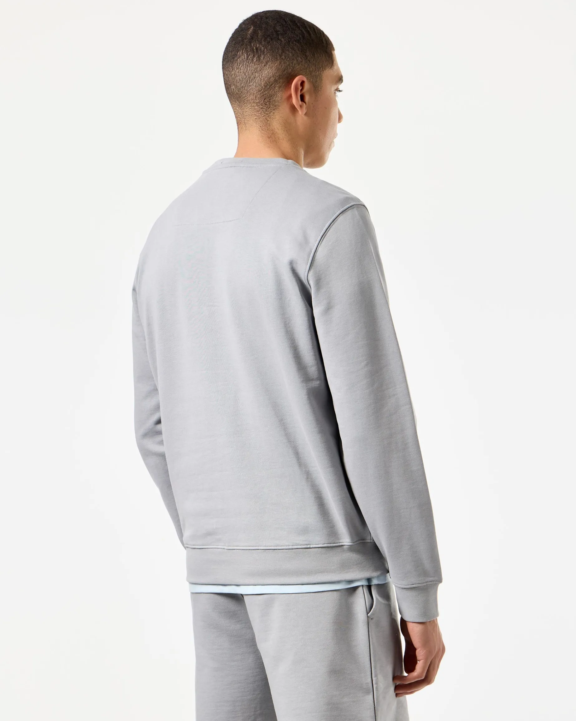 Raval Sweatshirt Smokey Grey/Ocean Wave Blue