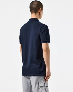 Rivas Polo Shirt Navy/Ocean Wave Blue