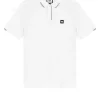 Rivas Polo Shirt White/Smokey Grey