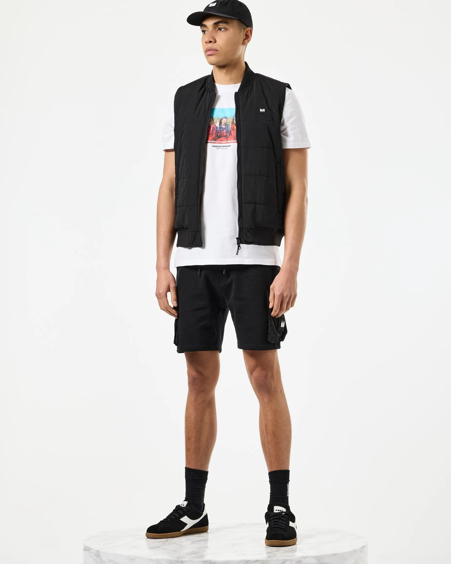 Saharun Gilet Black