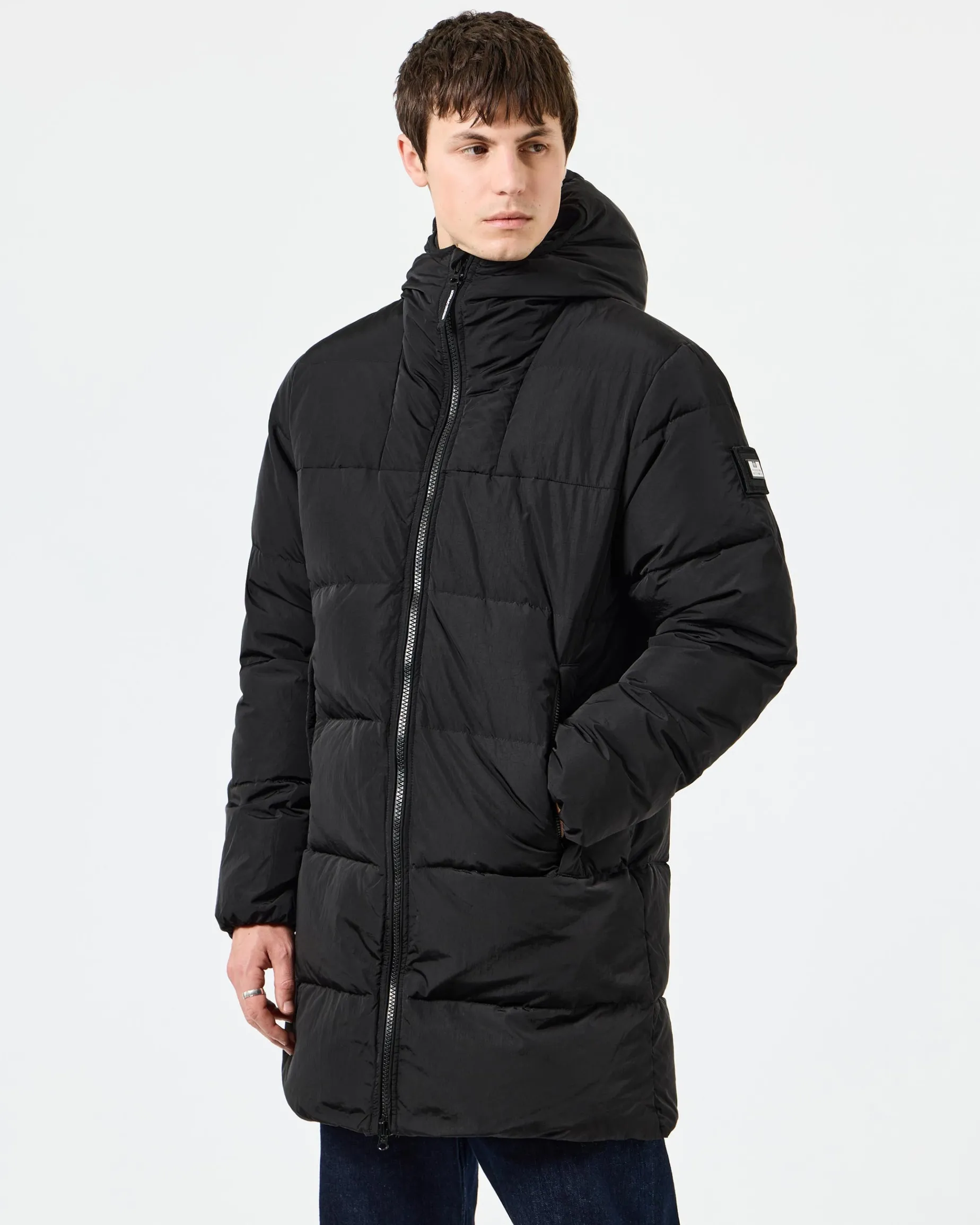 Sapporo Longline Down Jacket Black