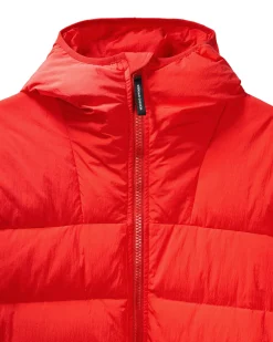 Sapporo Longline Down Jacket Cayenne Red