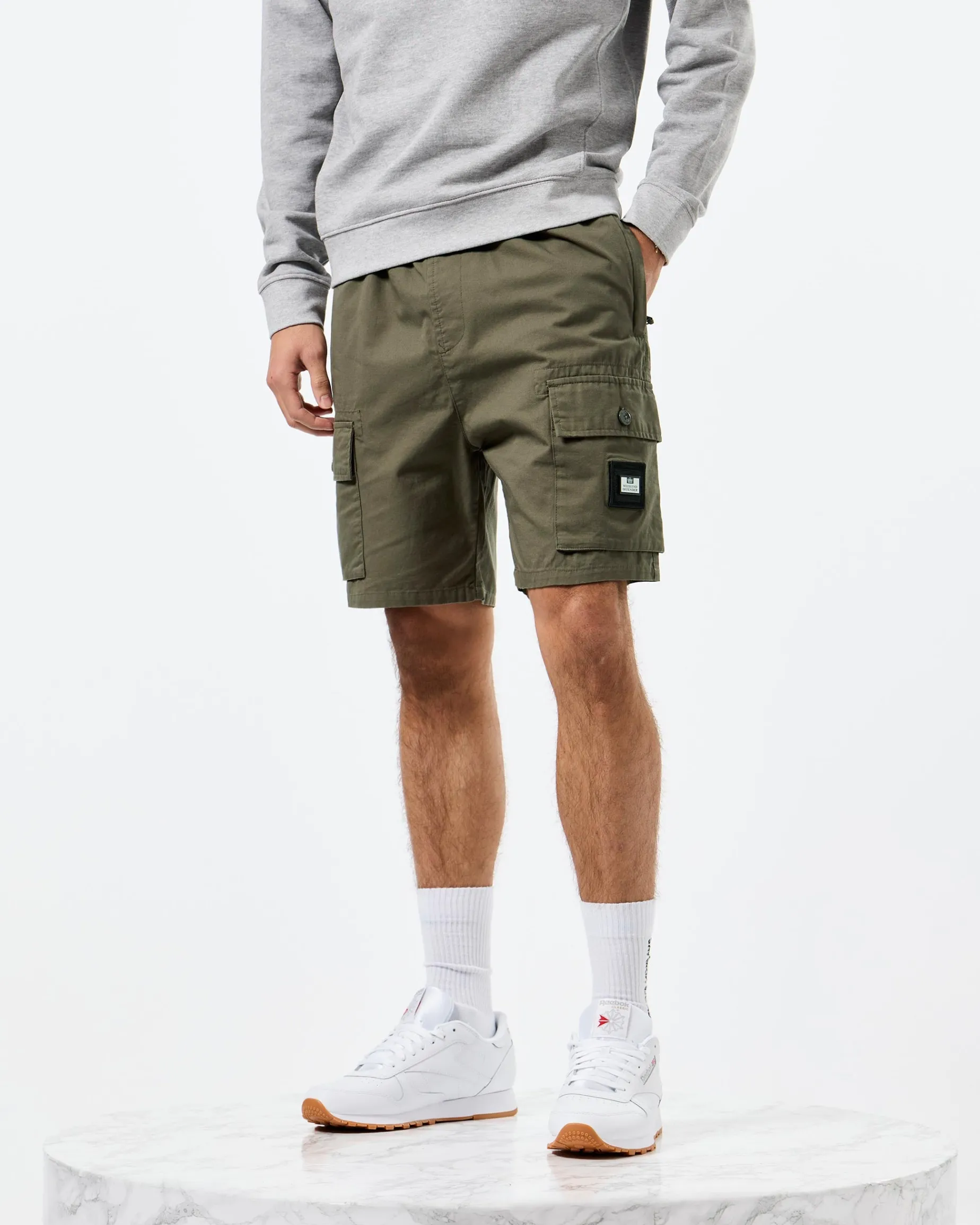 Scopello Cargo Shorts Castle Green
