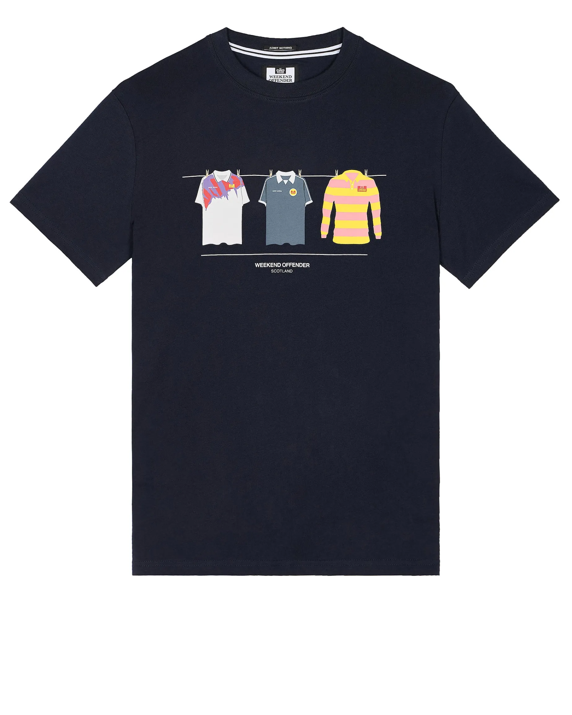 Scotland Shirts T-Shirt Navy