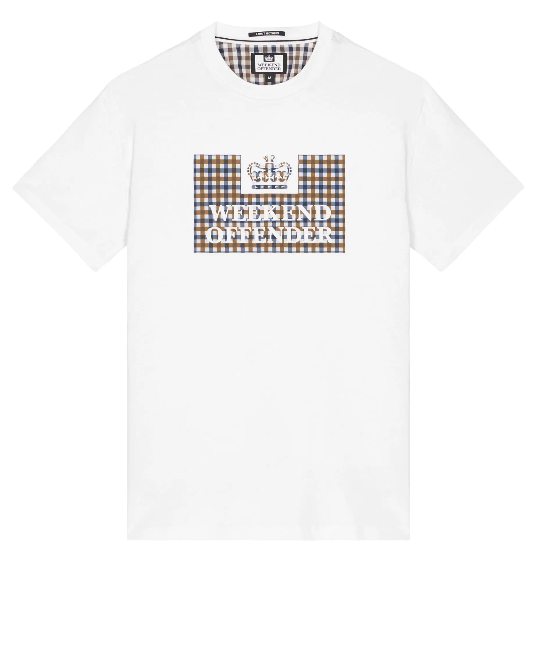 Shevchenko T-Shirt White/Mid House Check
