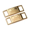 Shoelace Trainer Tag Gold