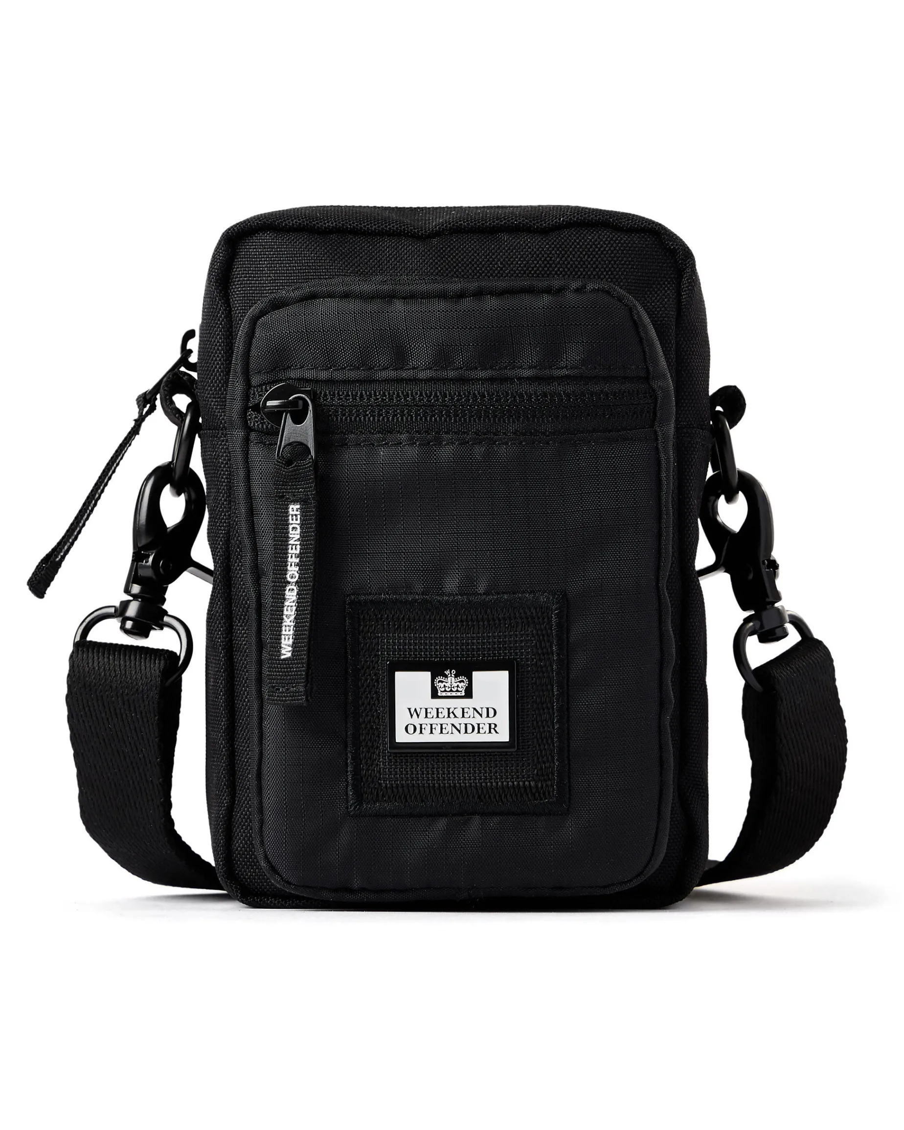 Small Crossbody Bag Black Ripstop