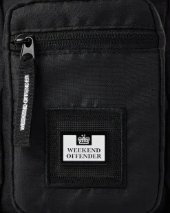 Small Crossbody Bag Black Ripstop
