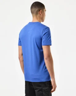 Smile Graphic T-Shirt Bluebell