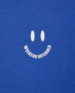 Smile Graphic T-Shirt Bluebell