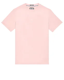 Smile Graphic T-Shirt Pale Blush Pink