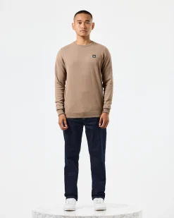 Solace Knitted Sweater Mocha Brown