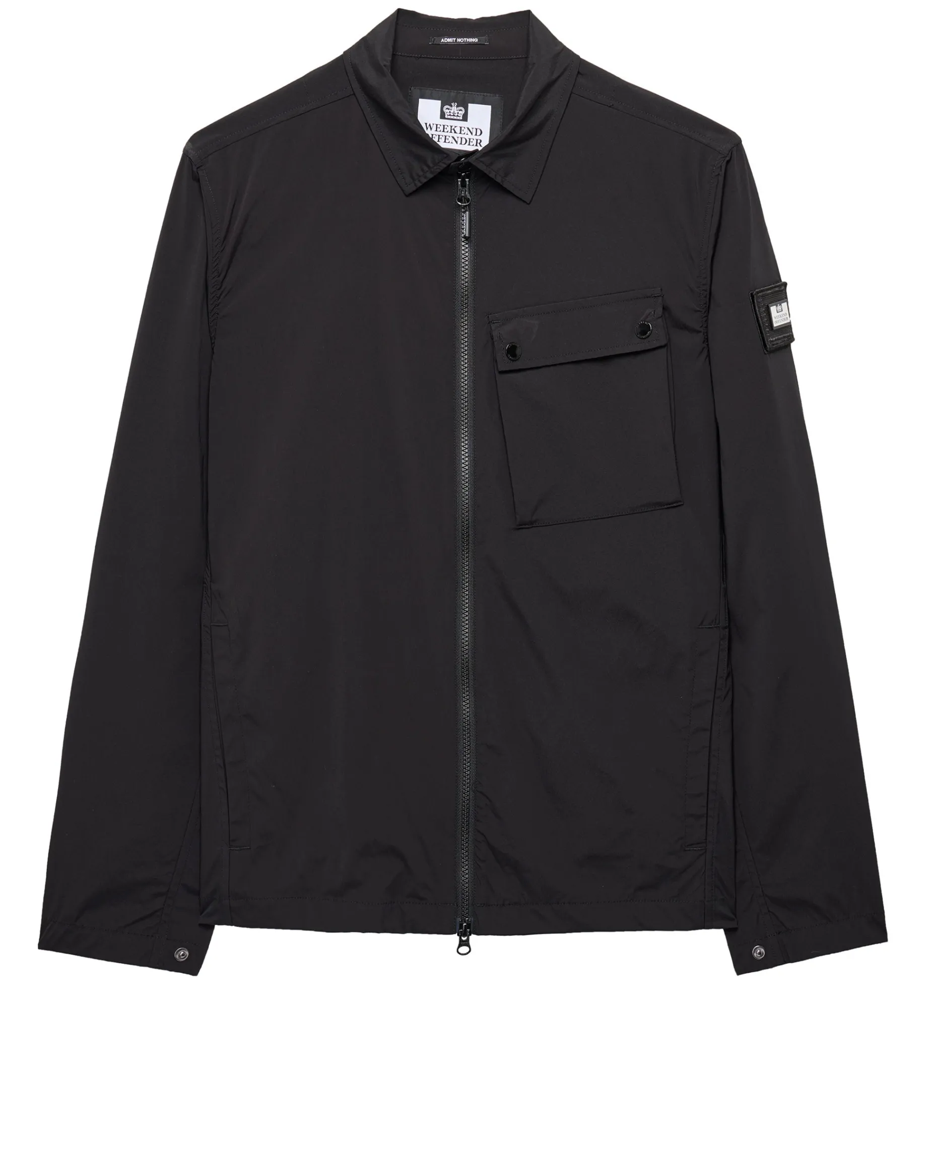 Southbank Technical Over-Shirt Black