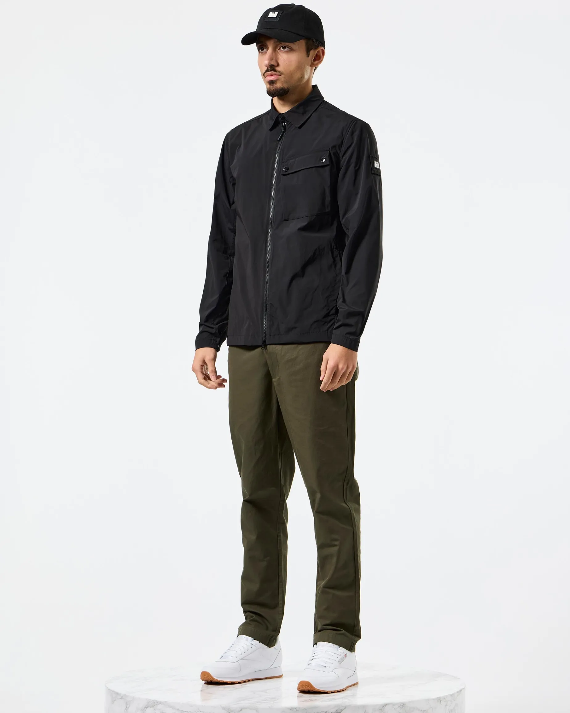 Southbank Technical Over-Shirt Black