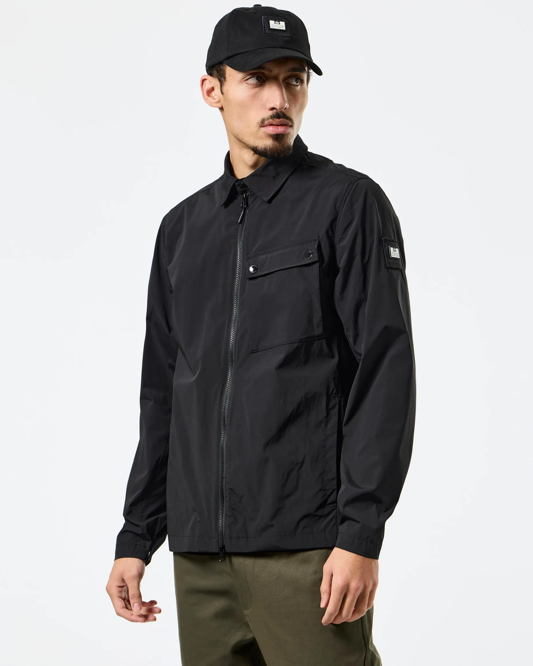 Southbank Technical Over-Shirt Black