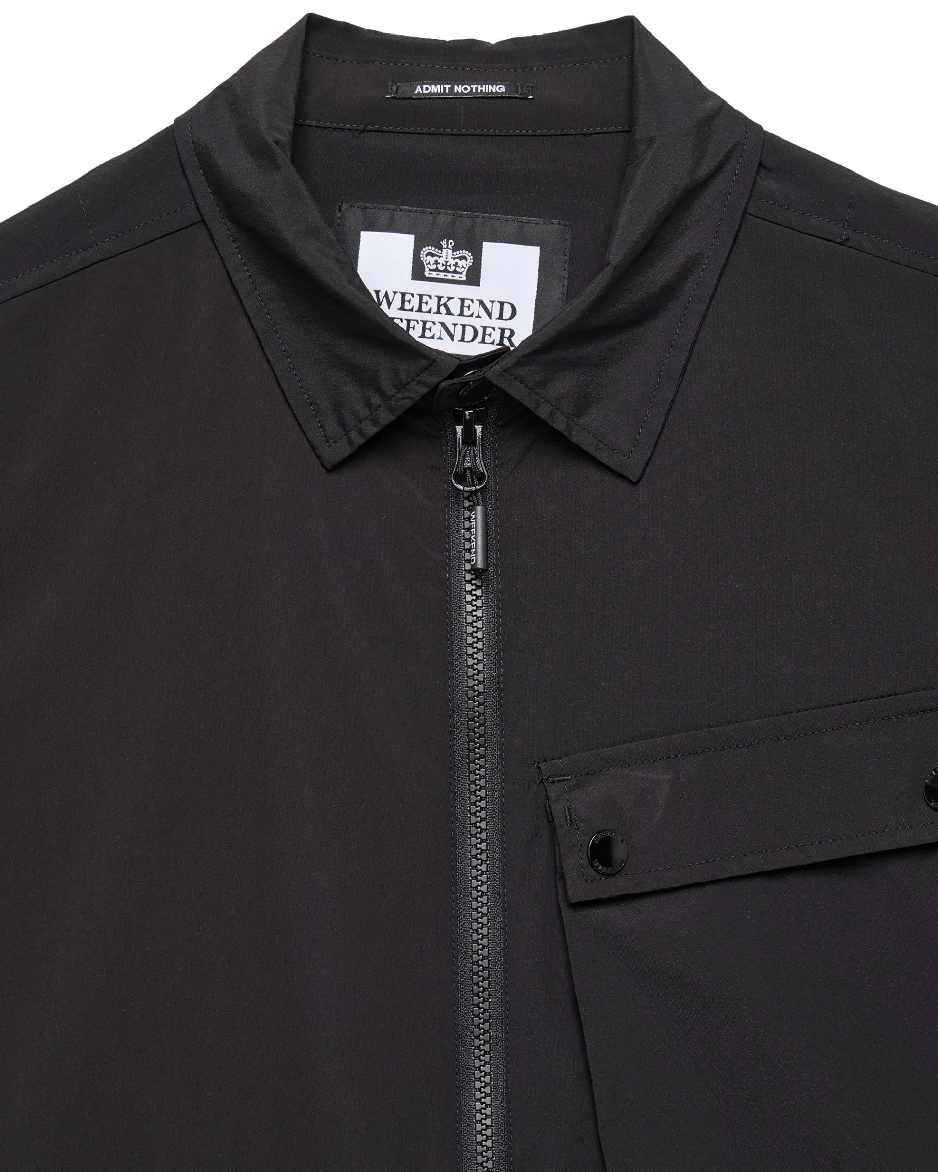 Southbank Technical Over-Shirt Black