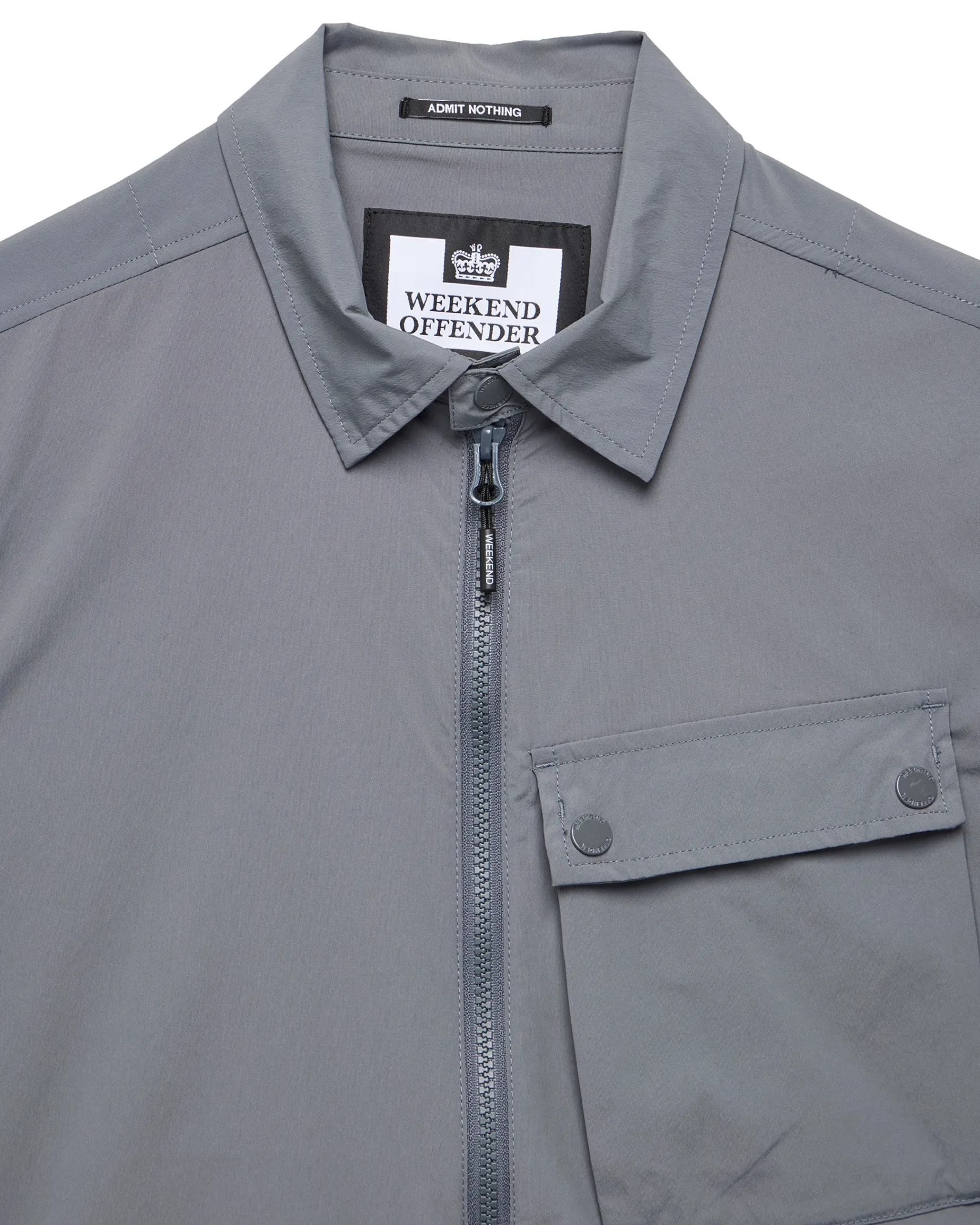 Southbank Technical Over-Shirt Zinc