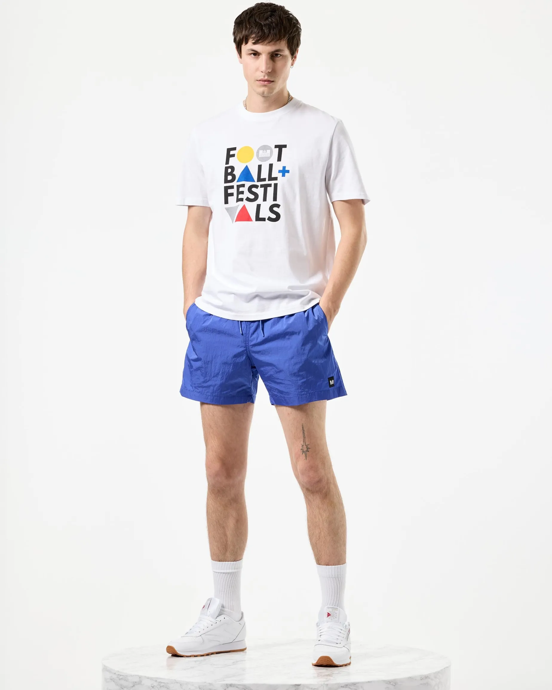 Stacks Swim Shorts Bluebell