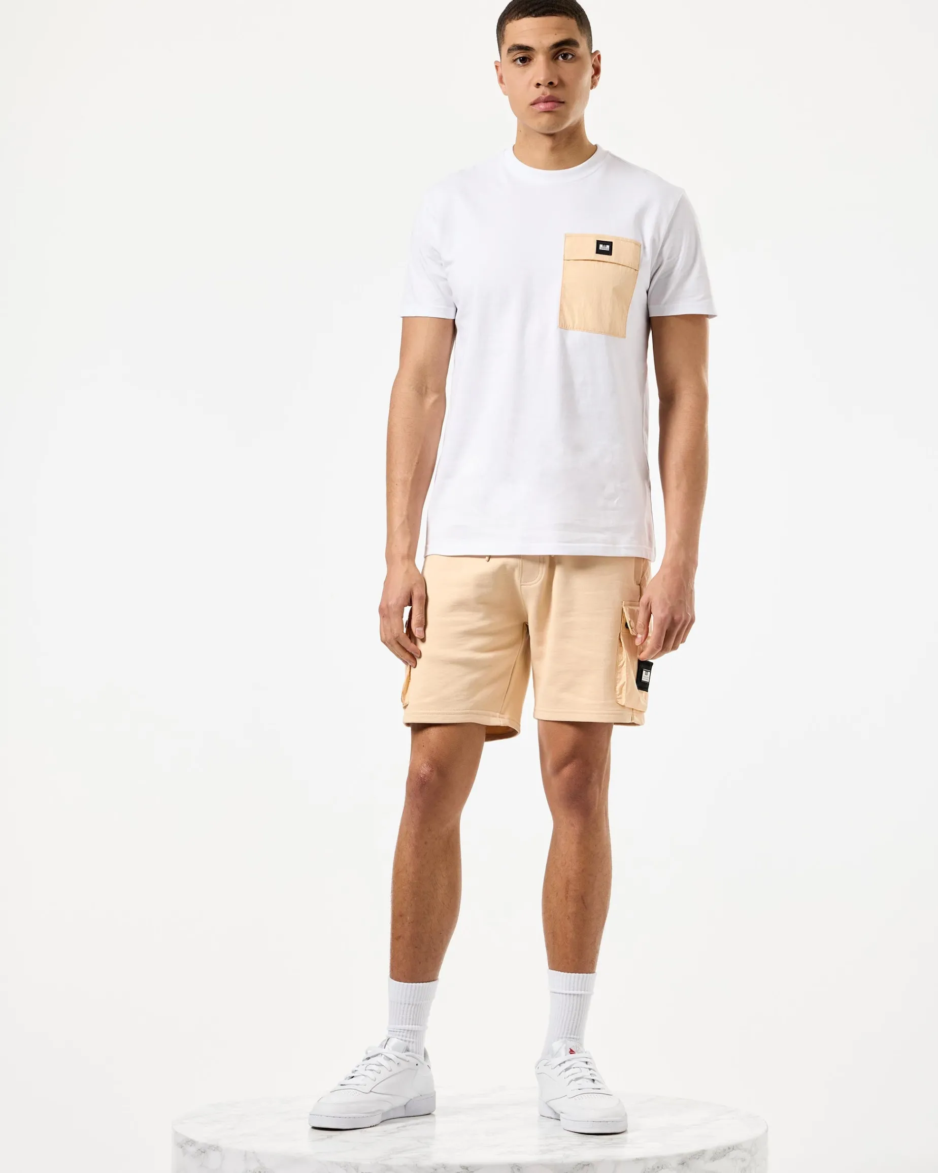 Stiniva T-Shirt White/Deep Champagne