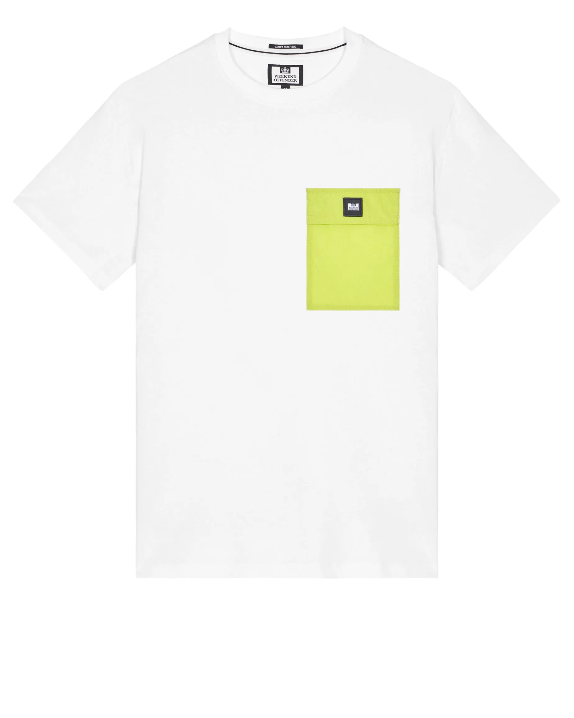 Stiniva T-Shirt White/Peridot Green