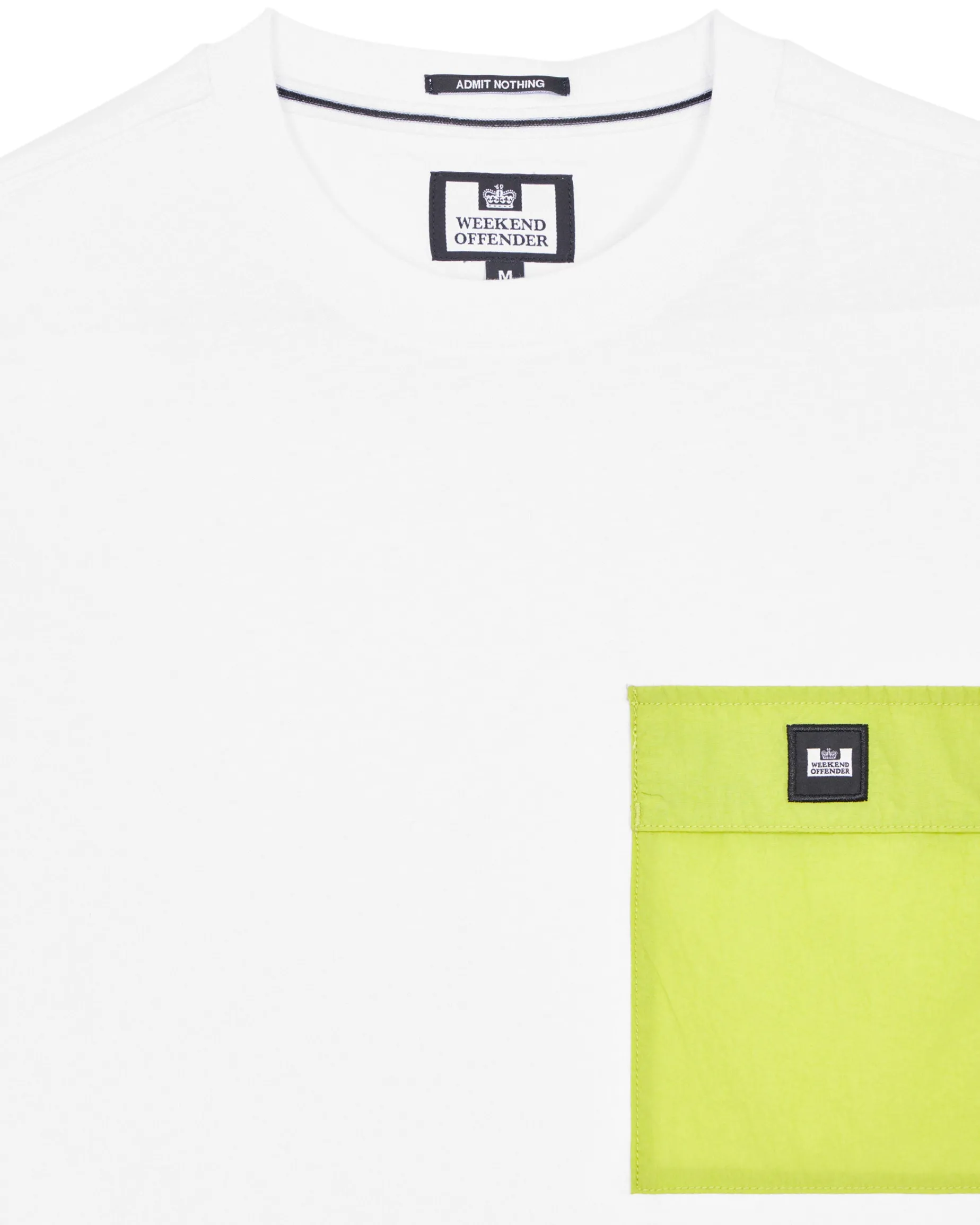 Stiniva T-Shirt White/Peridot Green