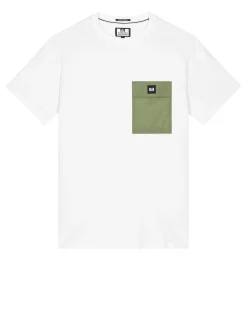 Stiniva T-Shirt White/Sapling Green