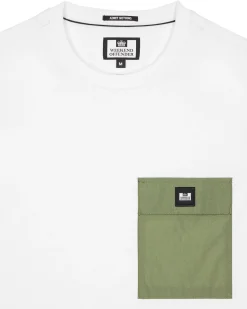 Stiniva T-Shirt White/Sapling Green