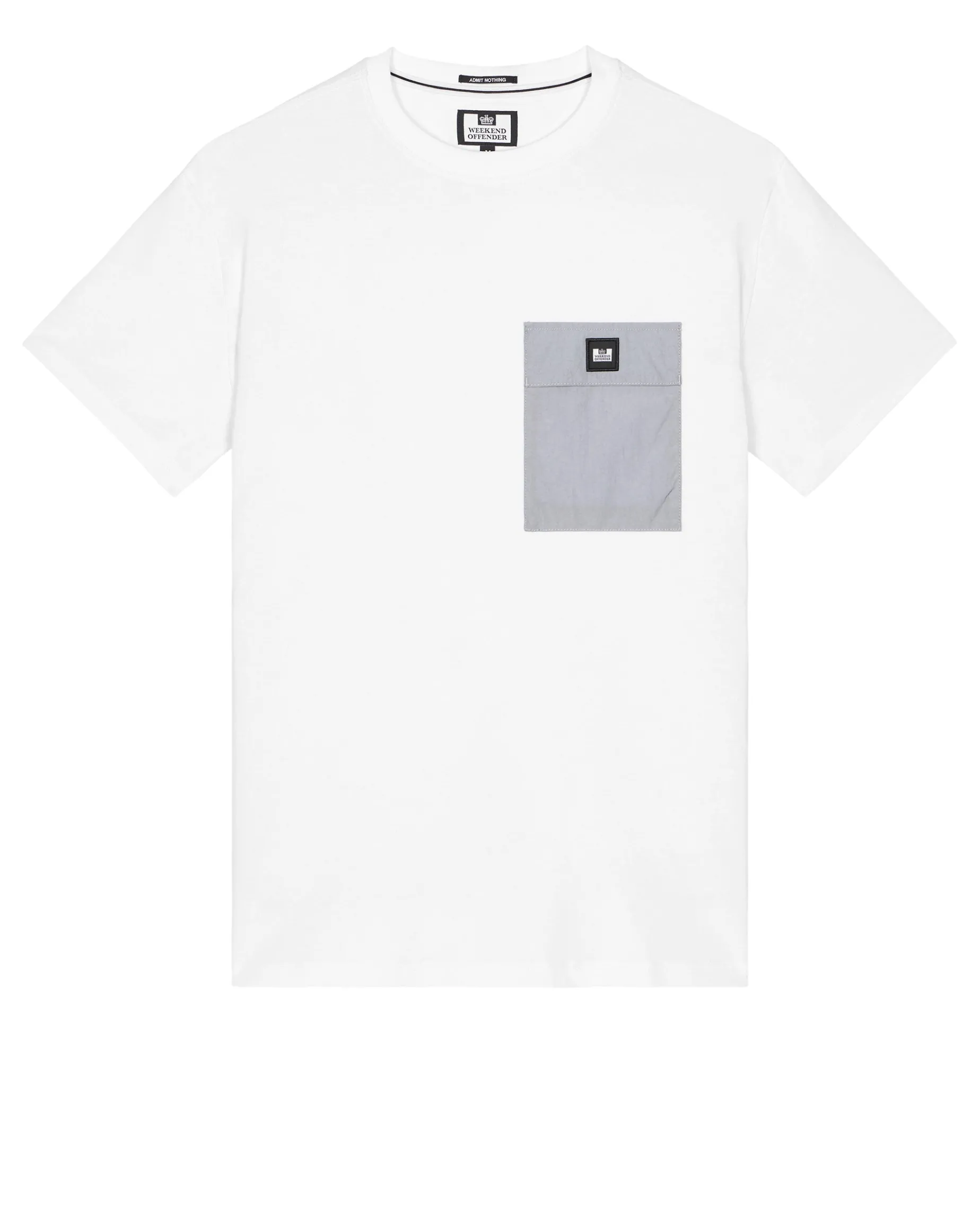 Stiniva T-Shirt White/Smokey Grey