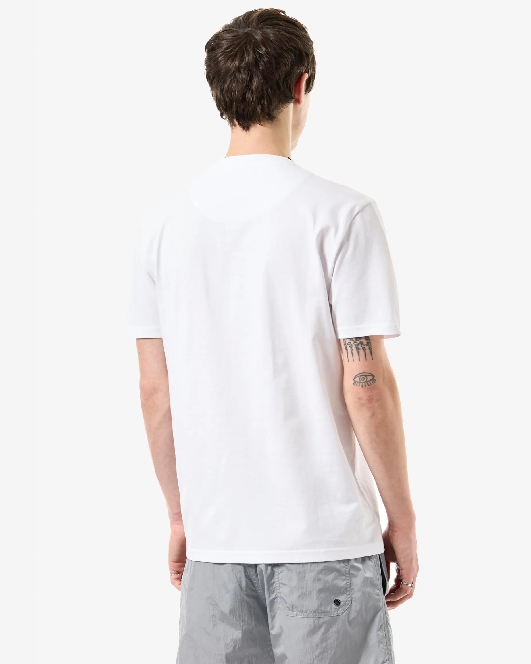 Stiniva T-Shirt White/Smokey Grey