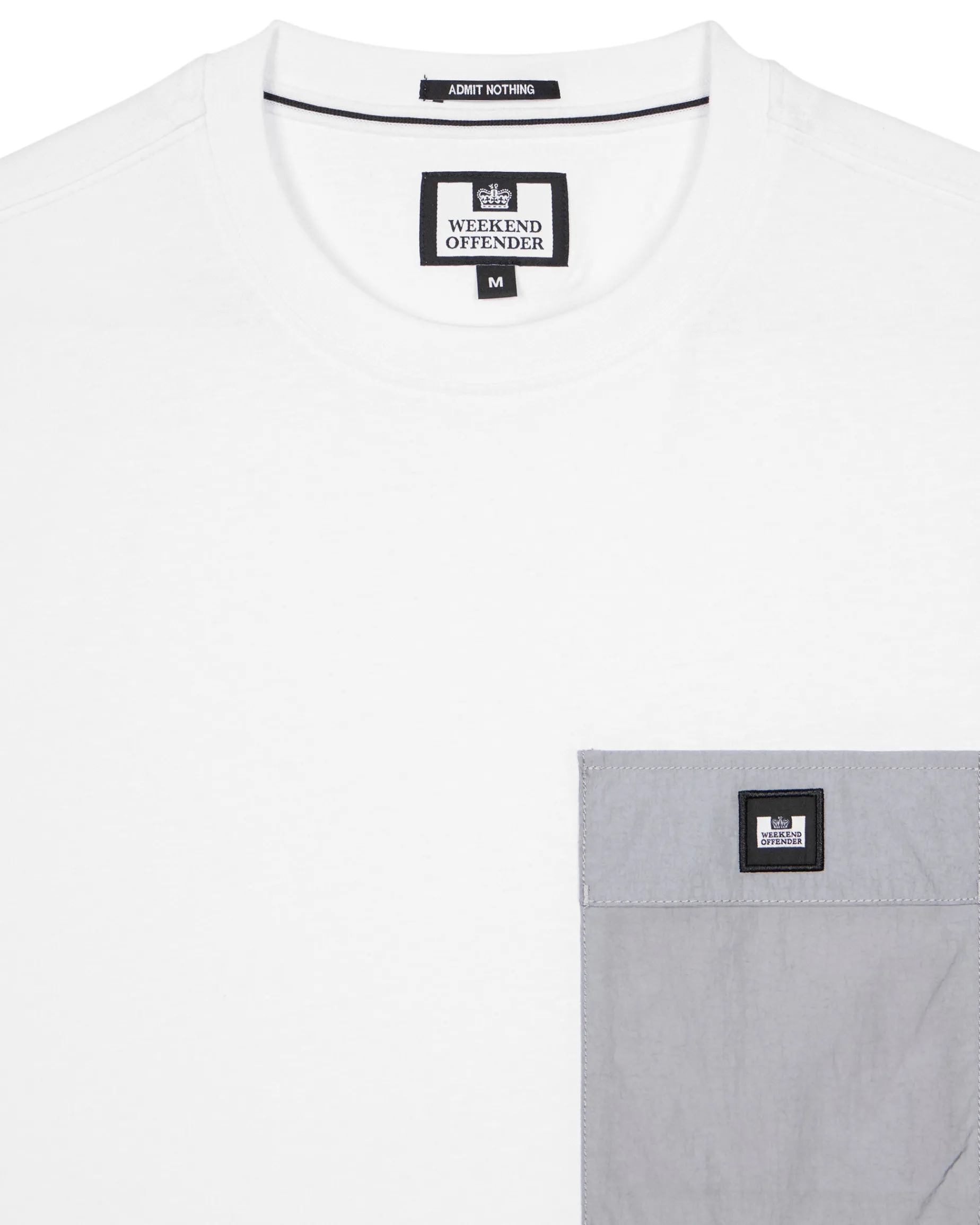 Stiniva T-Shirt White/Smokey Grey
