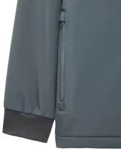 Stipe Softshell Jacket Zinc
