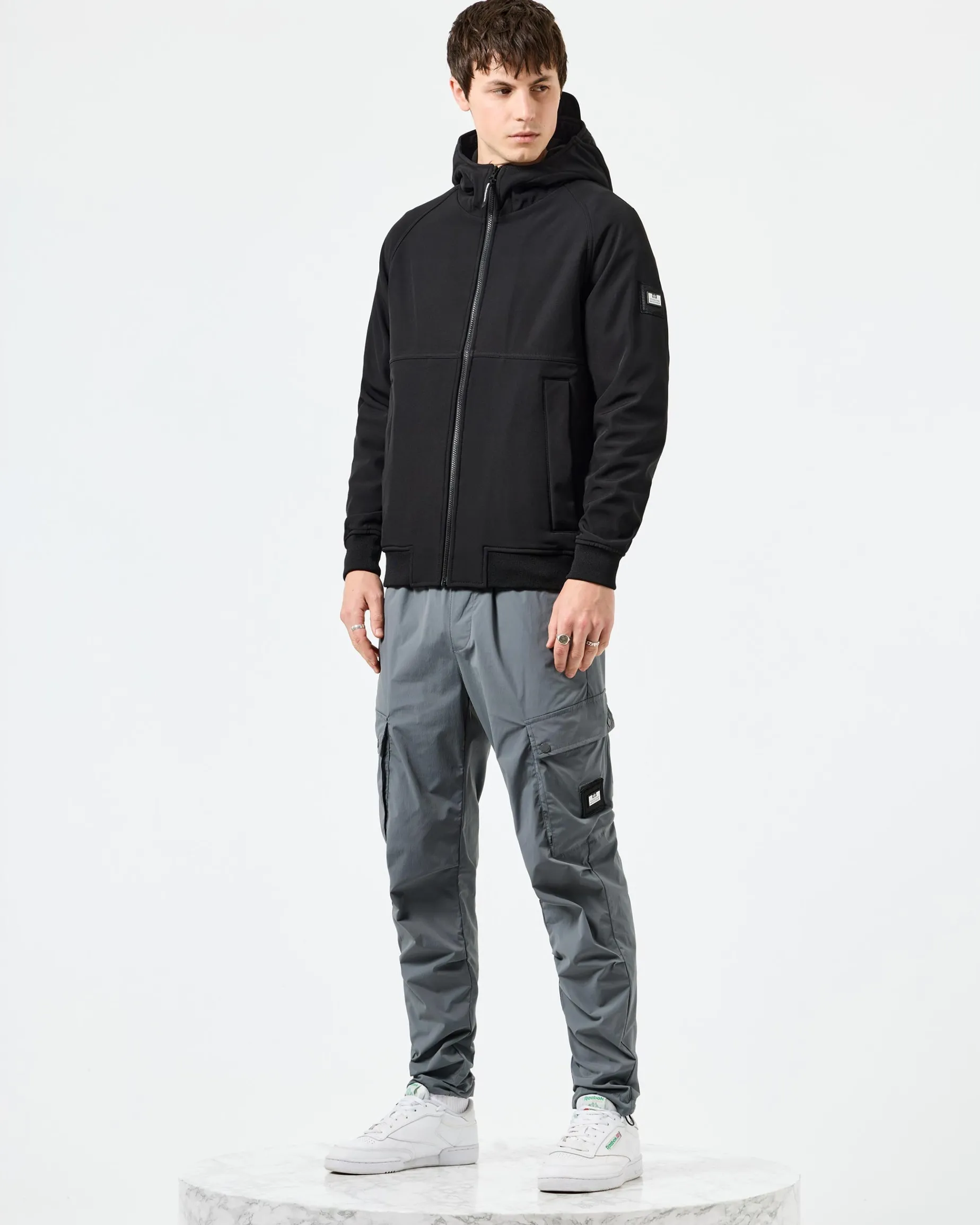 Sulta Softshell Bomber Jacket Black