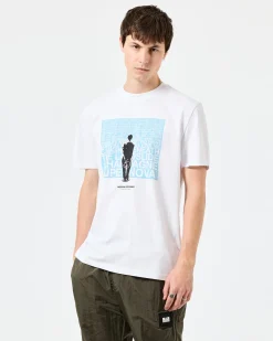 Supernova Graphic T-Shirt White/Blue