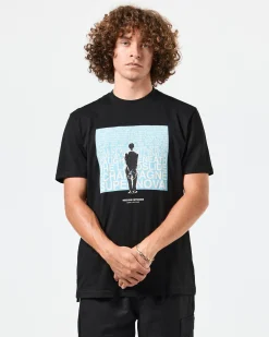 Supernova Graphic T-Shirt Black/Blue