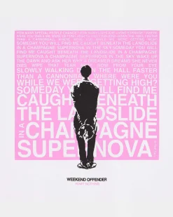 Supernova Graphic T-Shirt White/Pink