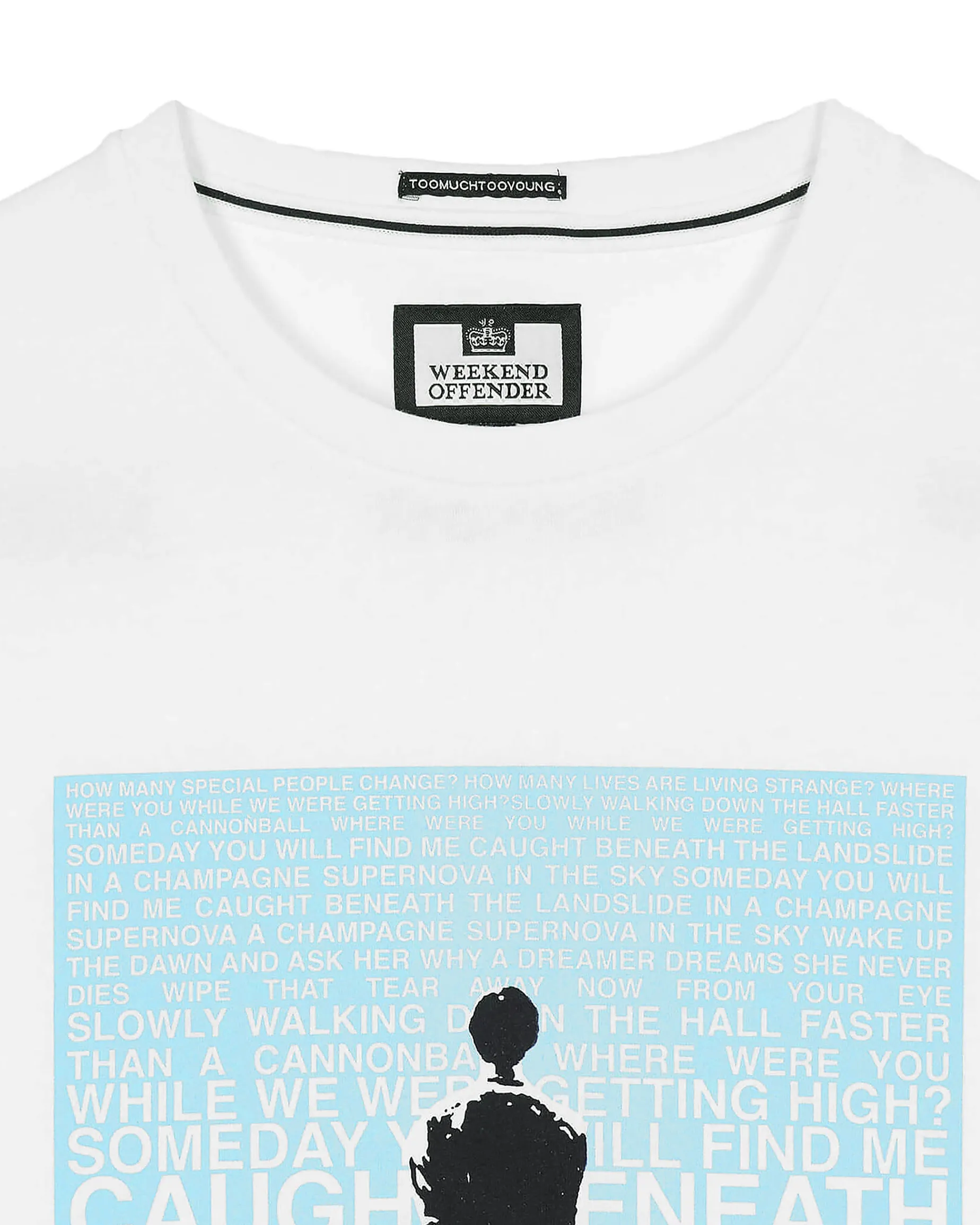 Supernova Graphic T-Shirt White/Blue