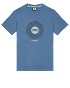 Supersonic Graphic T-Shirt Baltic Blue