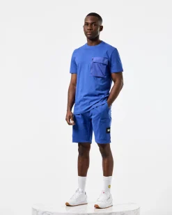 Takaji T-Shirt Bluebell