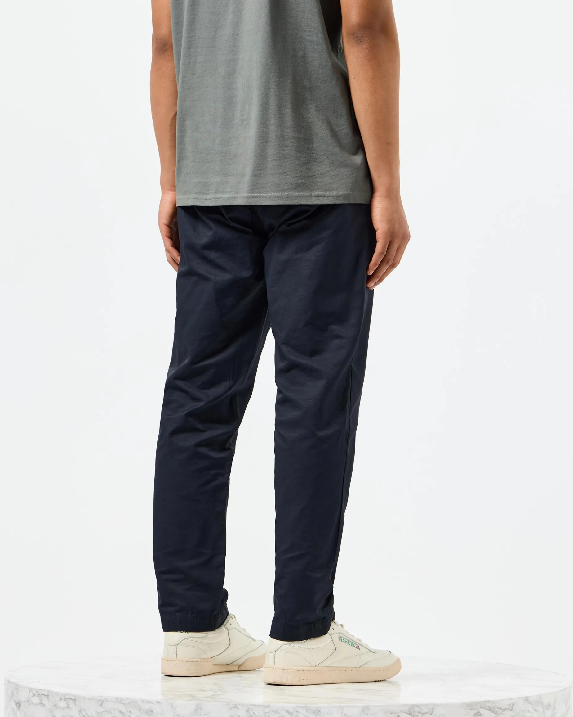 Talabot Relaxed Tailored Pants Navy
