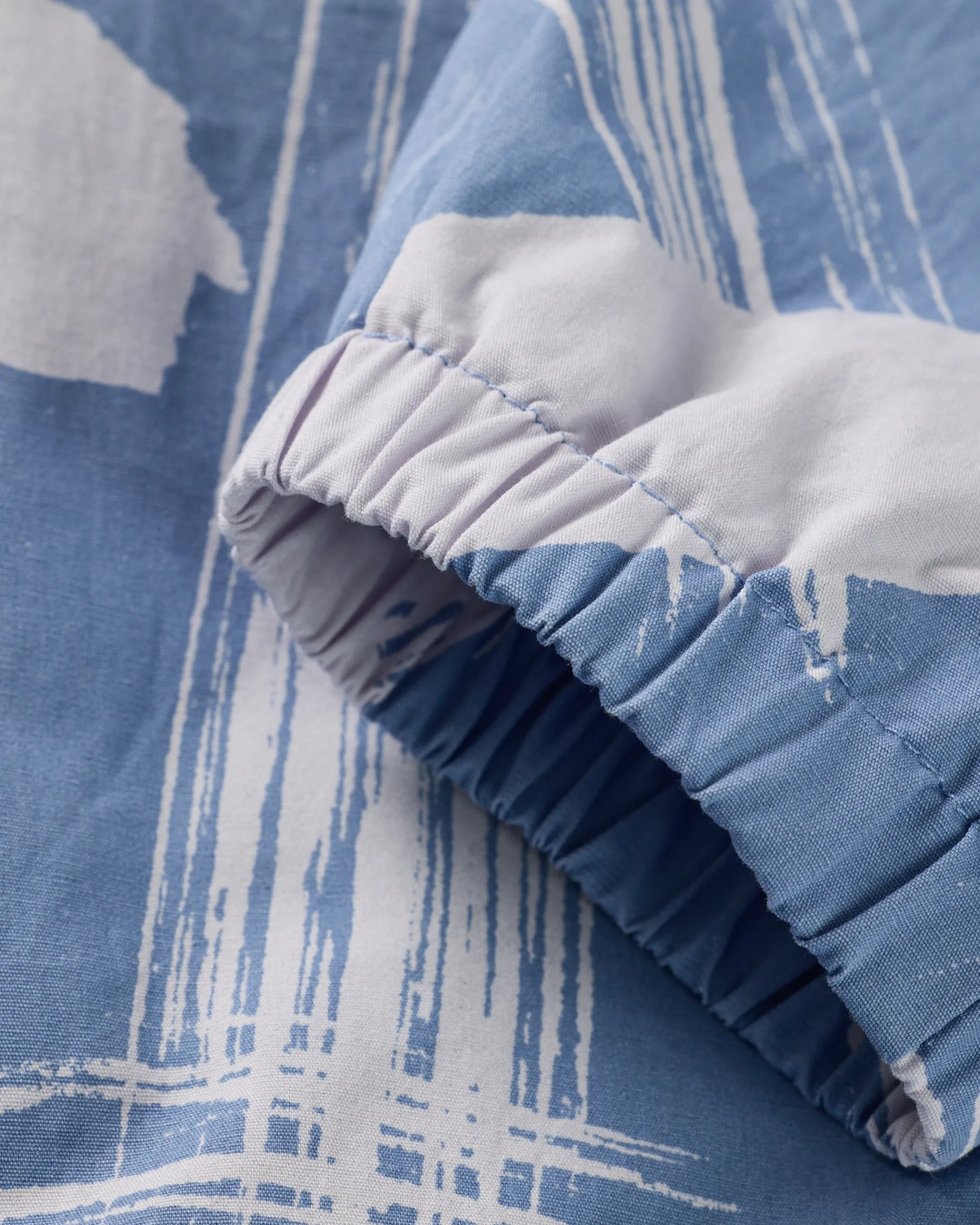Technician Camo Cotton Jacket Cornflower Blue