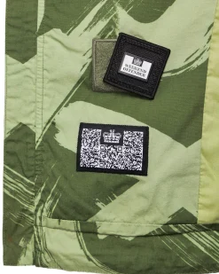 Technician Camo Cotton Jacket Sapling Green