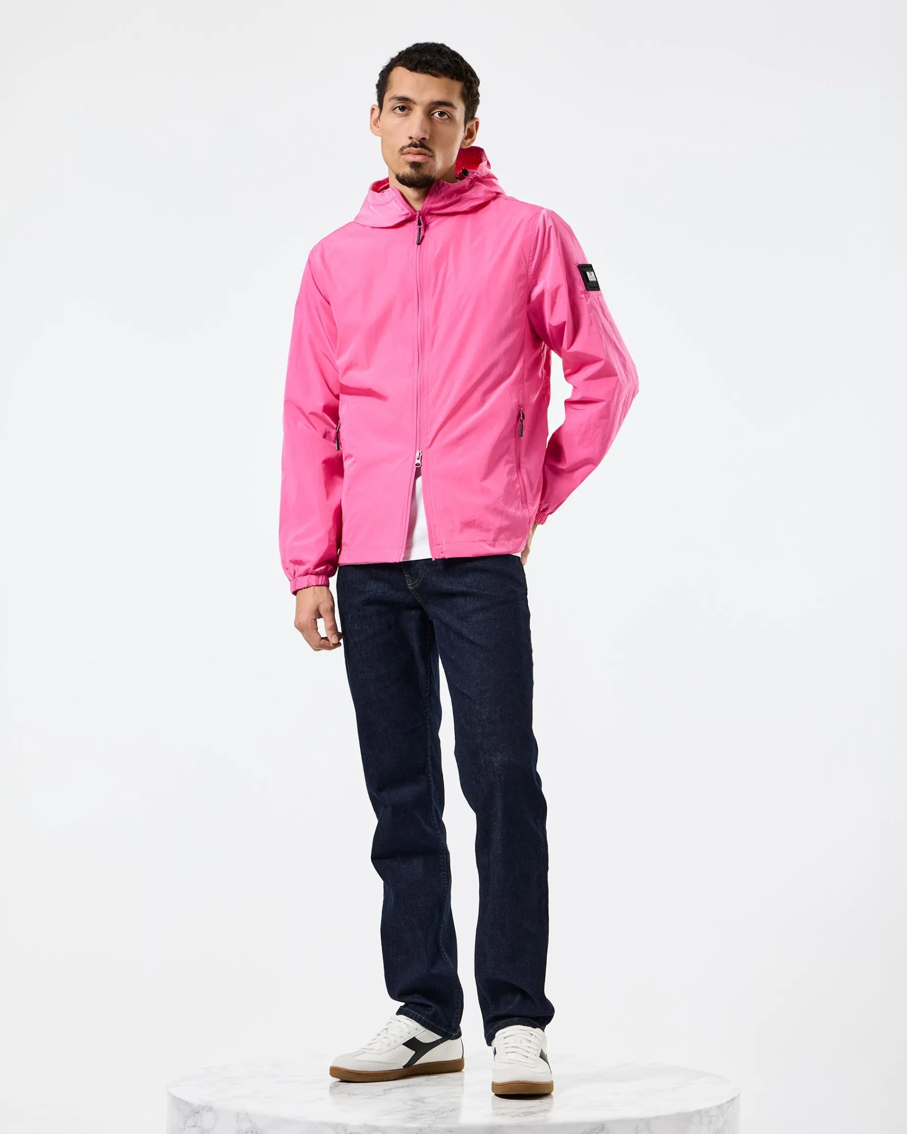 Technician Mesh Lined Jacket Candy Pink
