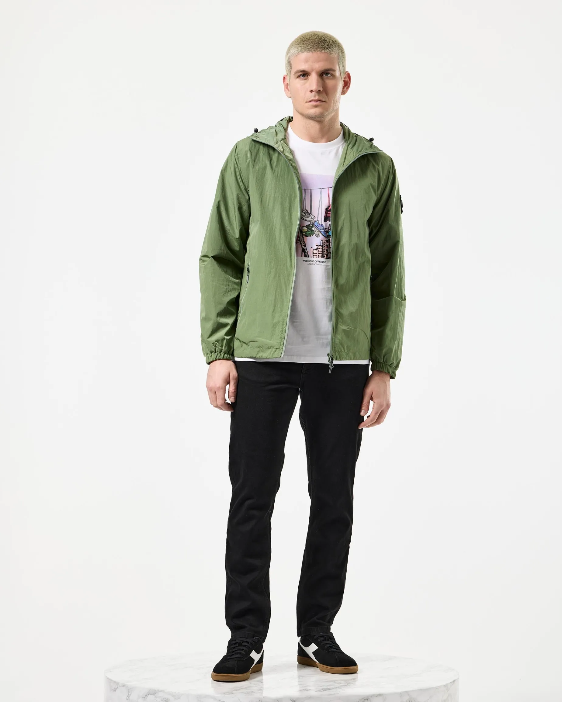 Technician Mesh Lined Jacket Sapling Green
