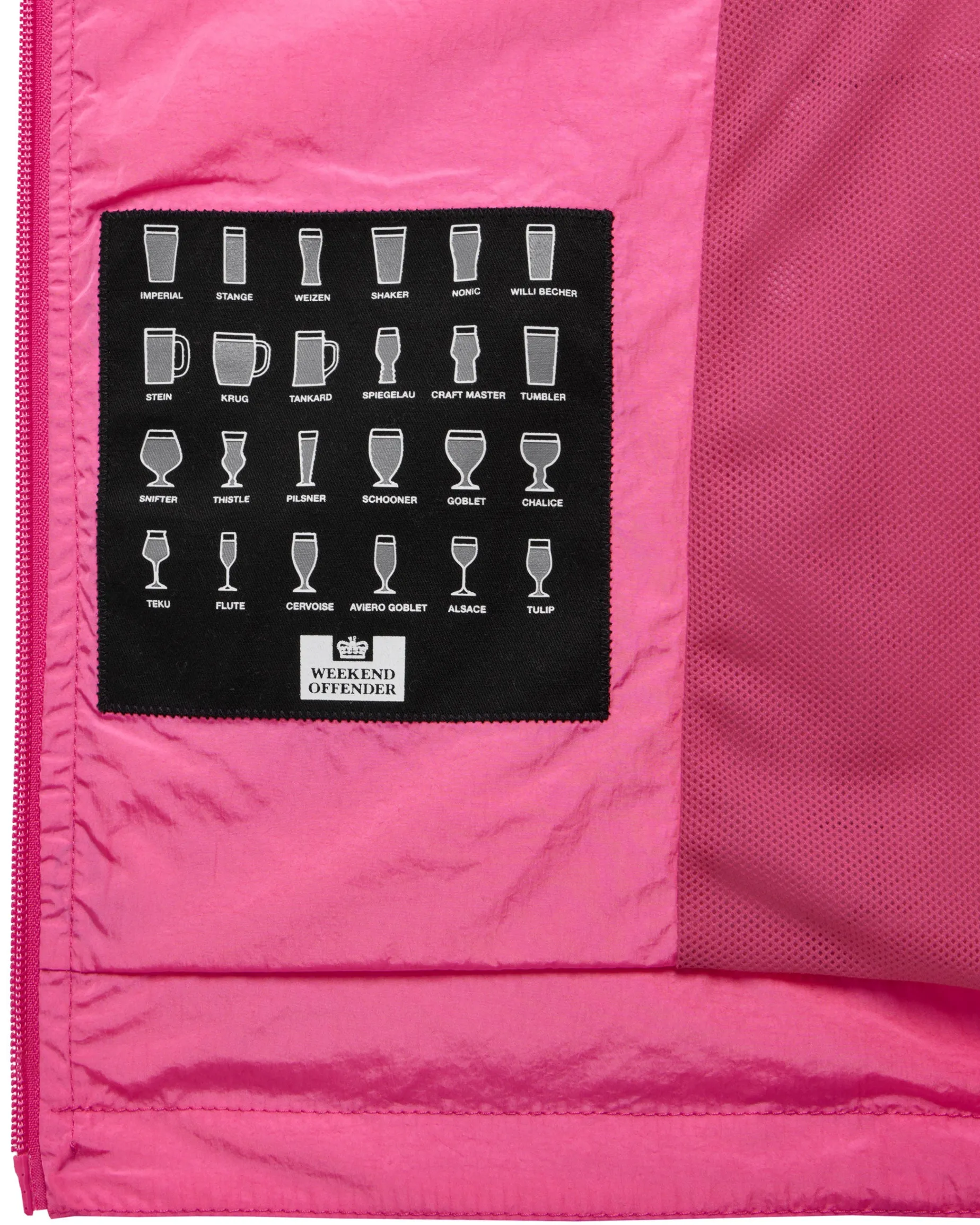 Technician Mesh Lined Jacket Candy Pink