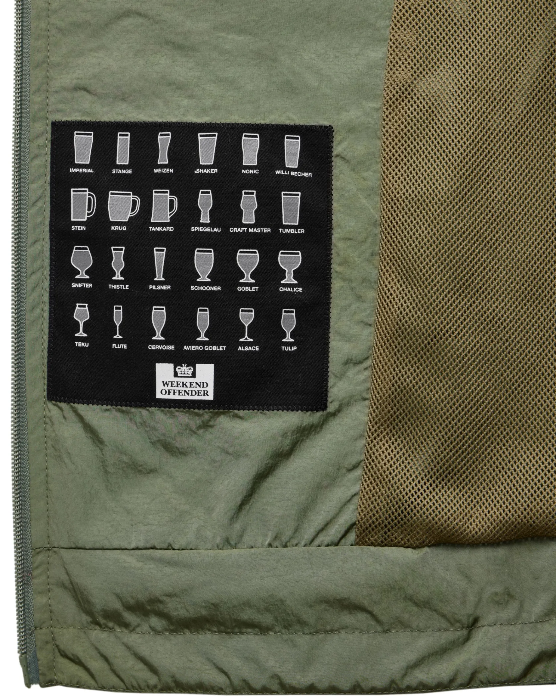 Technician Mesh Lined Jacket Sapling Green