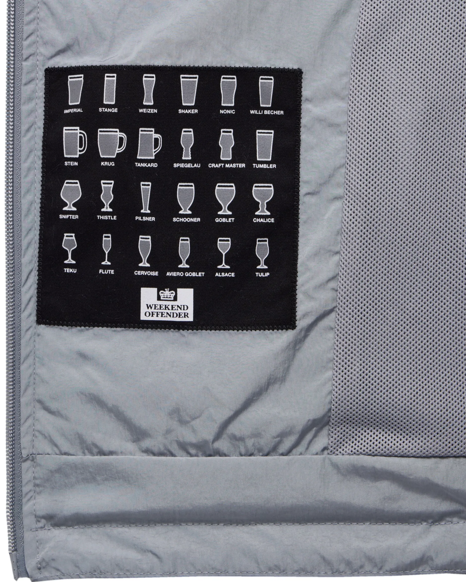 Technician Mesh Lined Jacket Smokey Grey