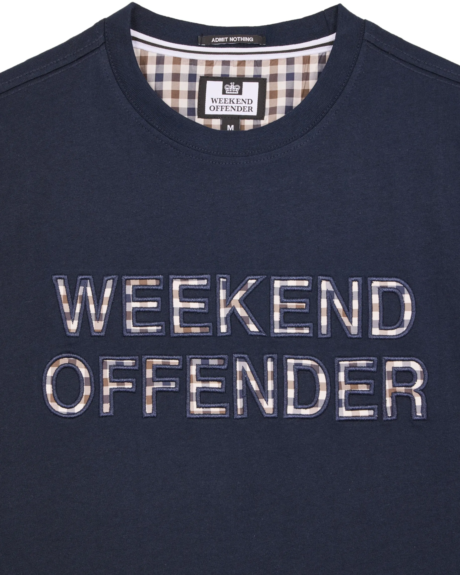 Tornaco T-Shirt Navy/Mid House Check
