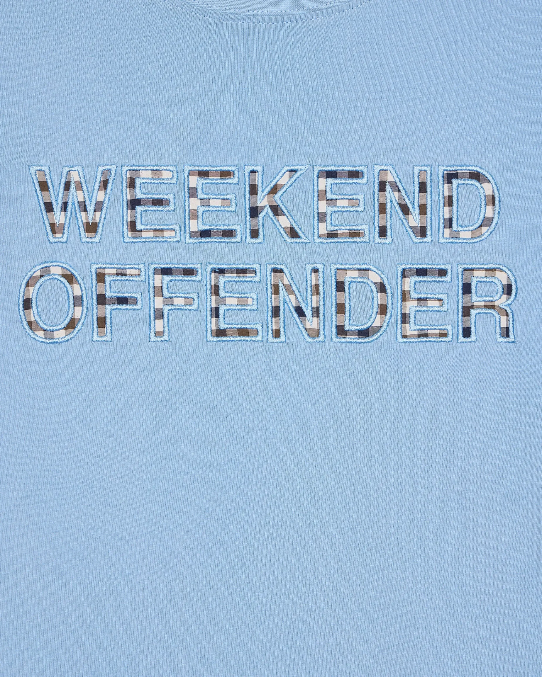 Tornaco T-Shirt Sea Marine Blue/Mid House Check