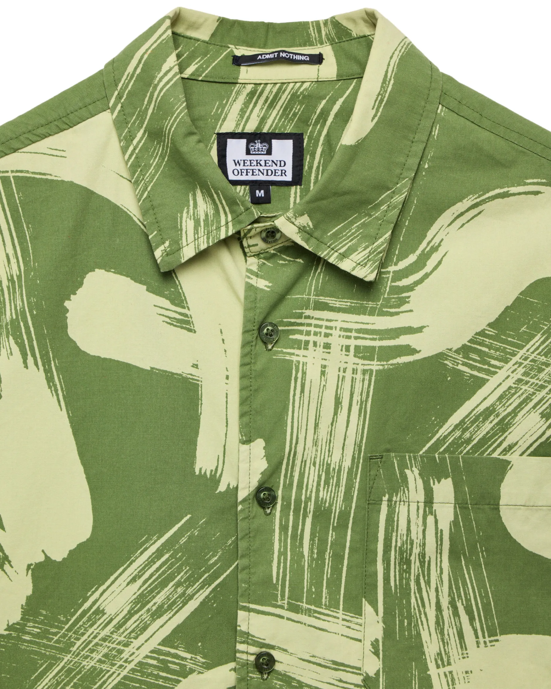 Toshima Camo Shirt Sapling Green