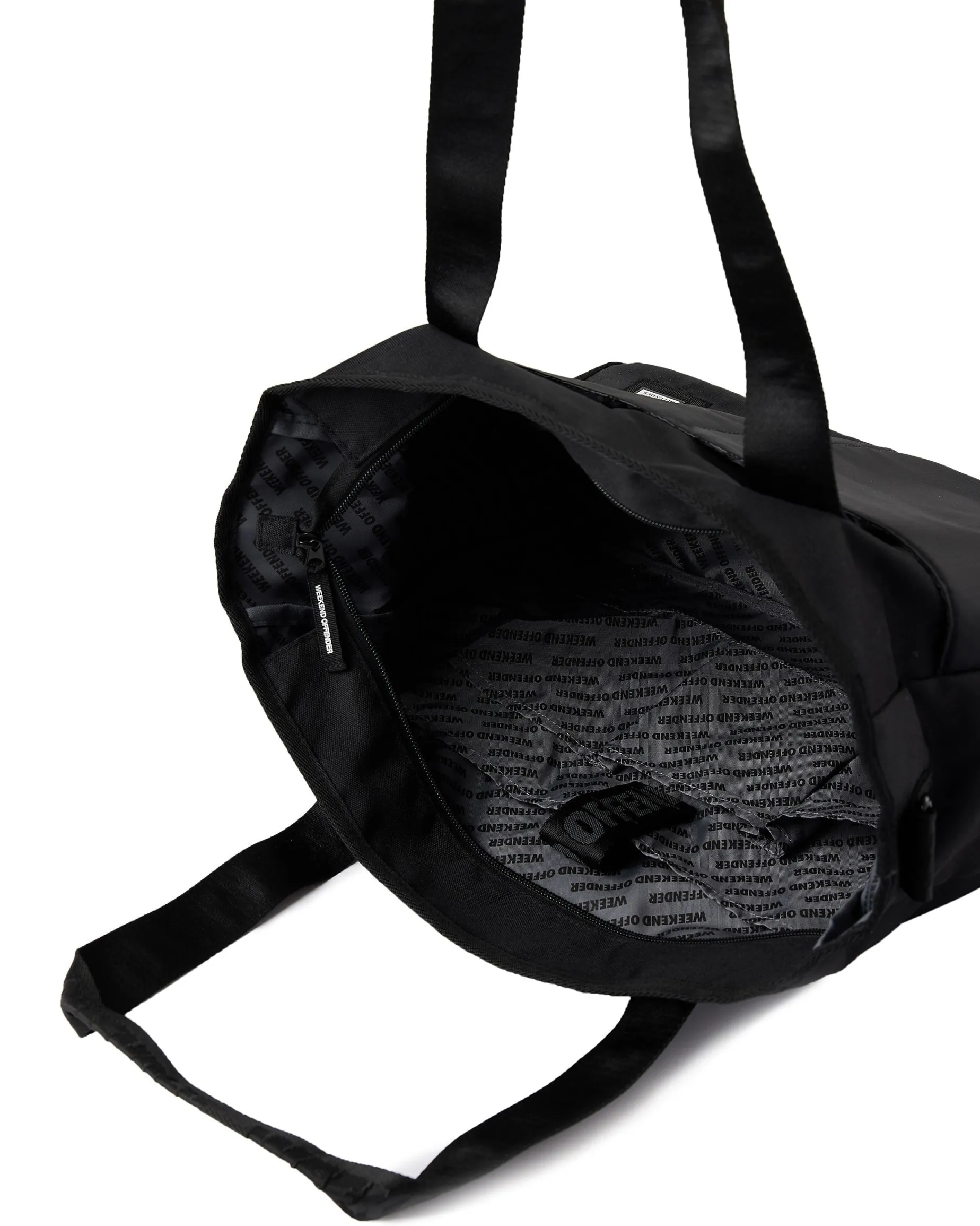 Tote Bag Black Ripstop